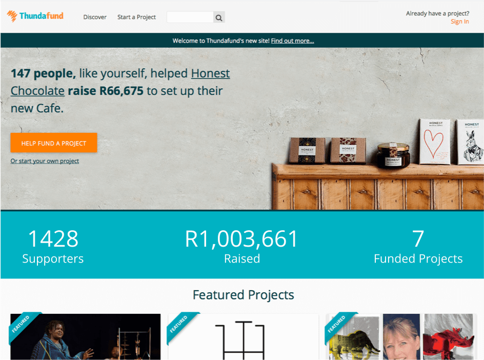 Thundafund - Crowdfunding Platform